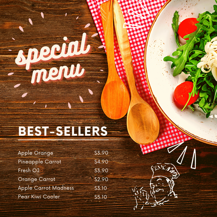 Restaurant Food Menu Special 7
