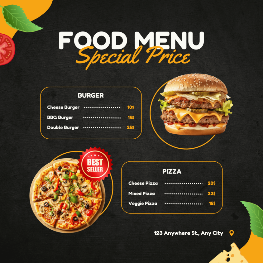 Restaurant Food Menu Special 3