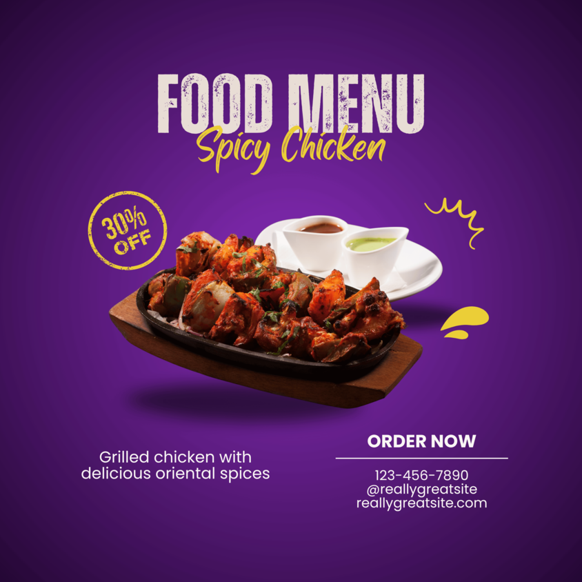 Restaurant Food Menu Special 8