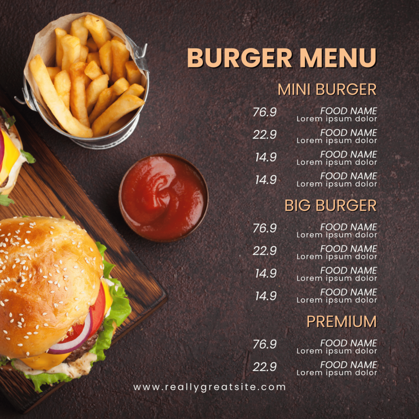 Restaurant Food Menu Special 1 10