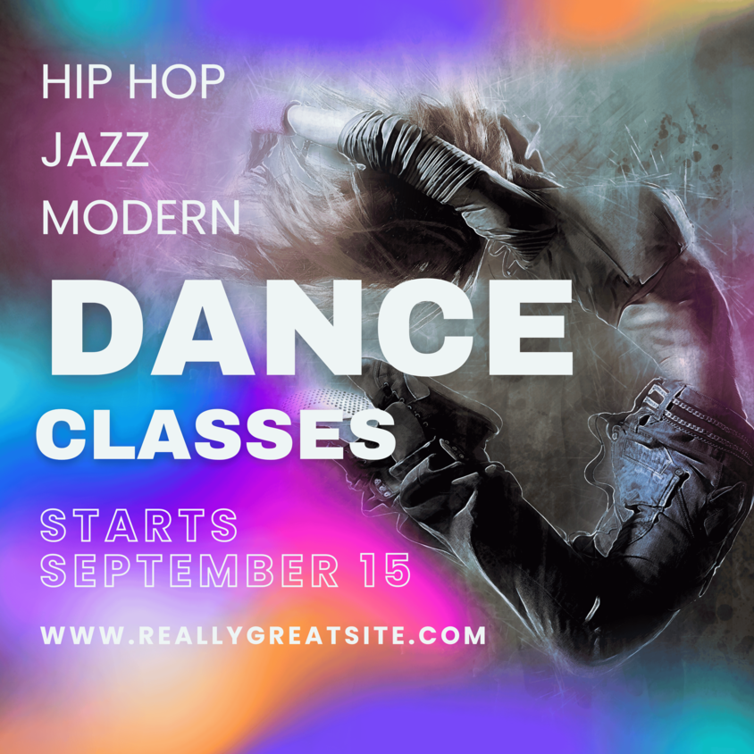 Dance Class Admission Poster 1