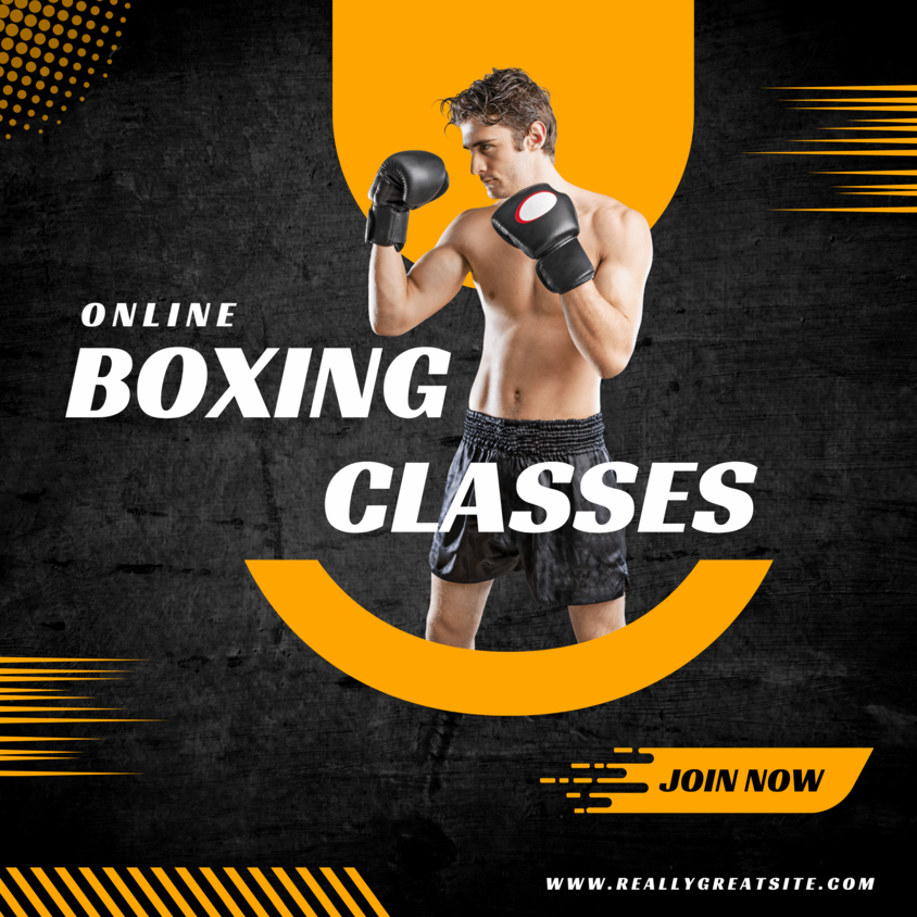 Boxing Class Admission Poster 1