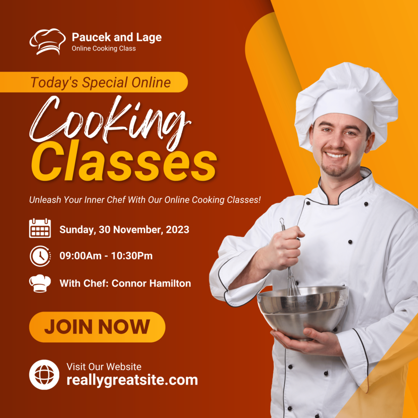 Cooking Class Admission Poster 2